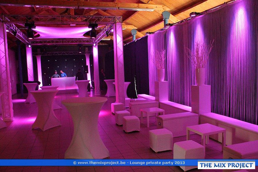 Foto´s Verhuur lounge meubilair voor privaat evenement 2013